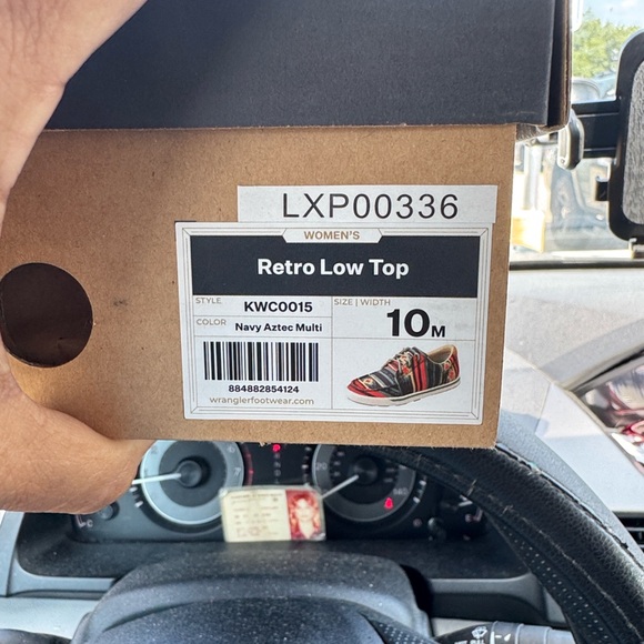 Wrangler Aztec Pattern Sneakers - Picture 1 of 4